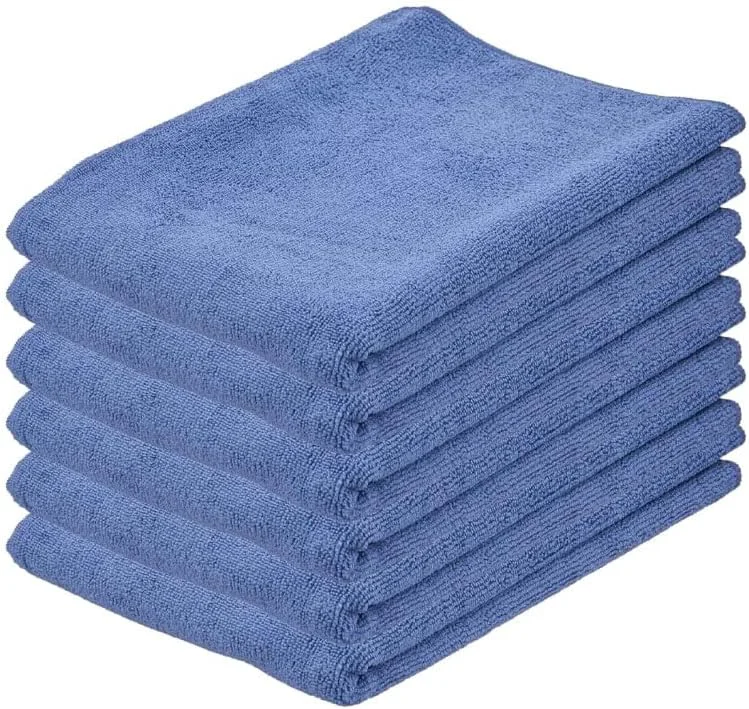 Refined Superio Microfiber Squeegee Mopping Towel Extra Large Cloth 20 x 30 Streak Microfiber Floor Cloth-Rag for Cleaning House Kitchen Bathroom-Scratch - 6 Pack Premium