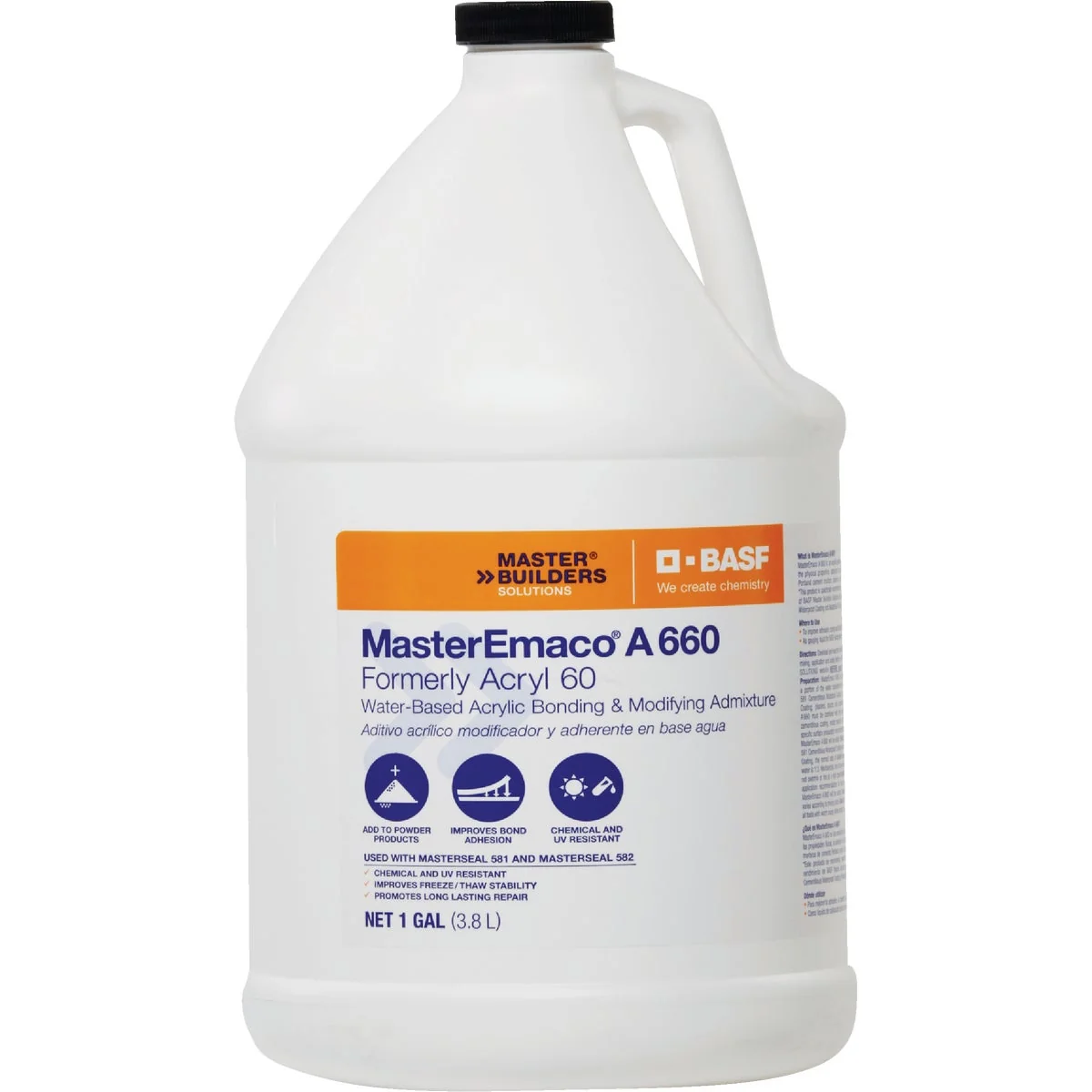 Trusted MasterEmaco A660 1 Gal. Concrete Bonder High-End