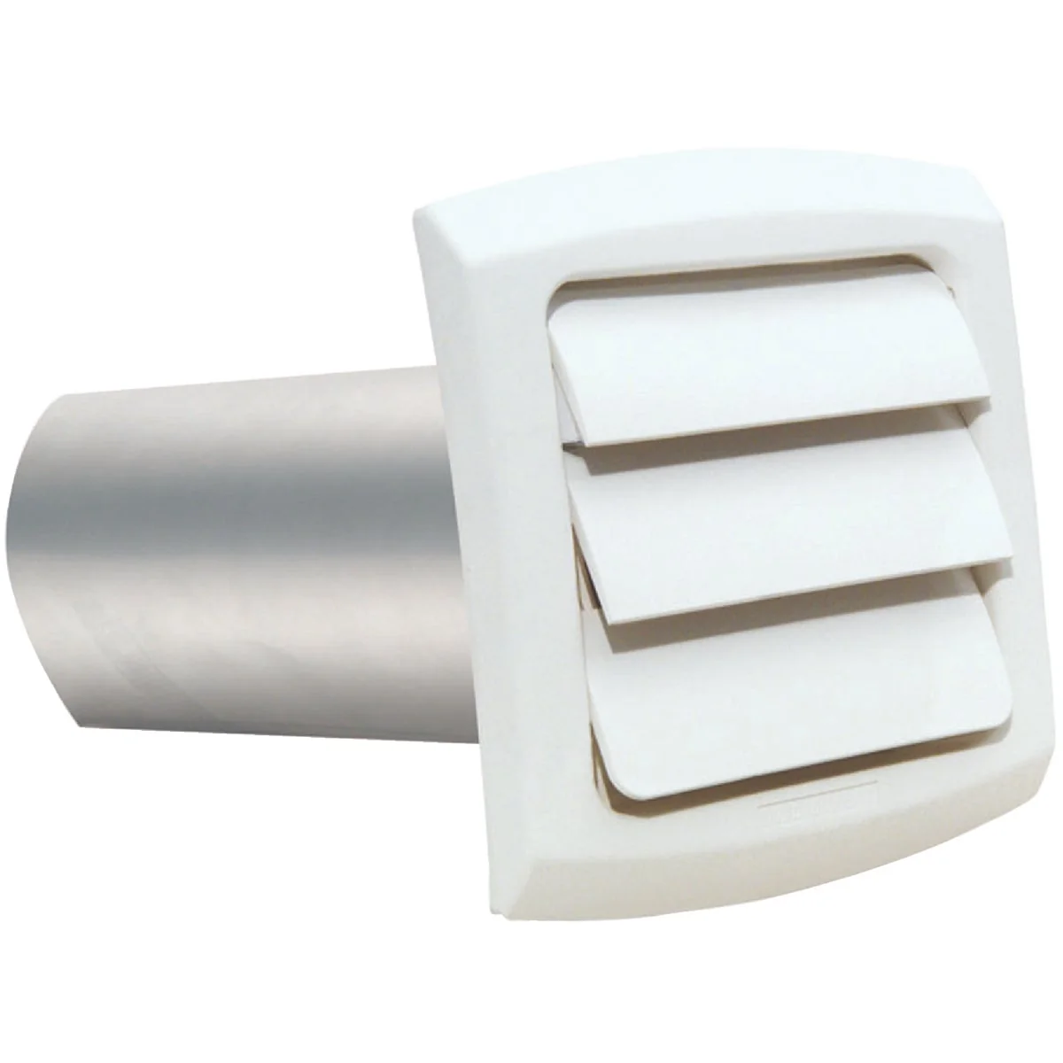 Certified Dundas Jafine ProVent 4 In. White Louvered Dryer Vent Hood Relaxed