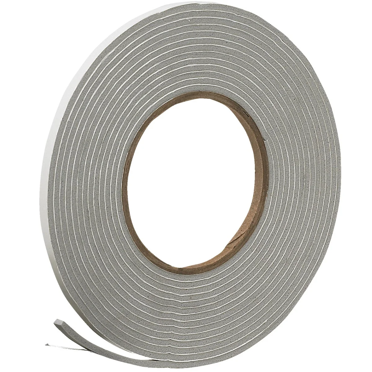 Verified Do it 1 4 W x 1 8 T x 17' L Gray Foam Weatherstrip Tape Natural