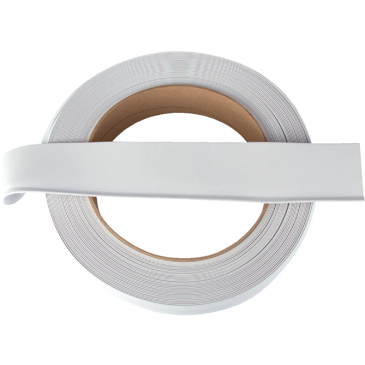 Classic Roppe 4 In. x 120 Ft. Roll Snow White Vinyl Dryback Wall Cove Base Refined