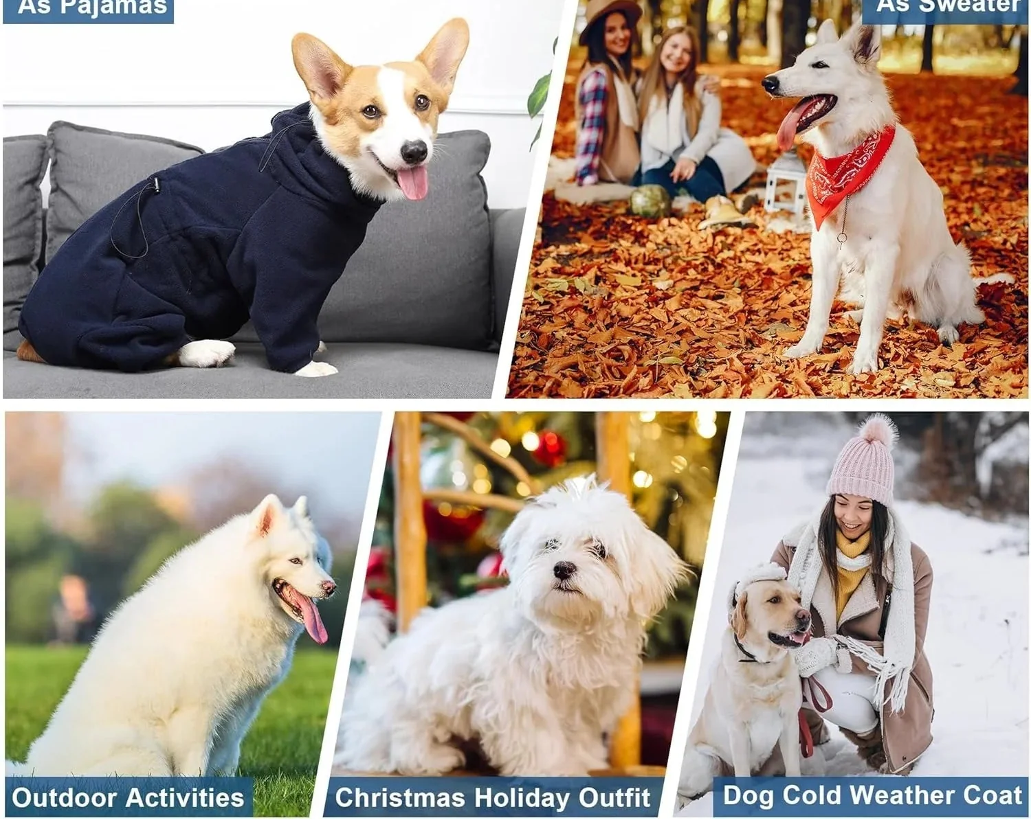 Professional Combinaison polaire pour chien High-Grade