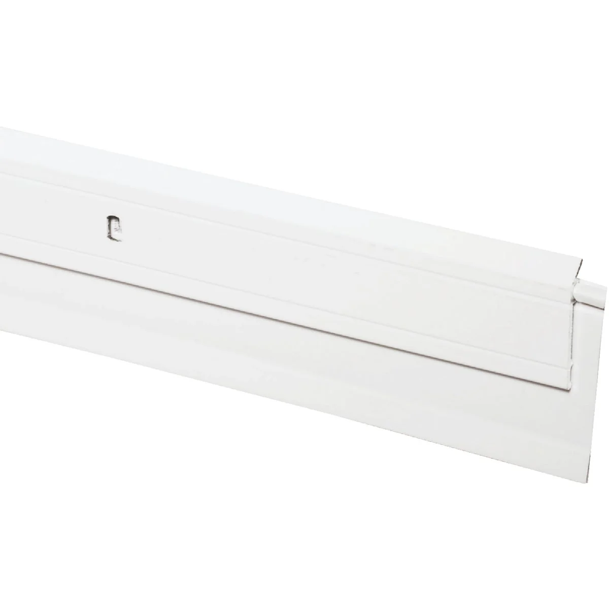Consistent M-D 2 In. W. x 36 In. L. White Heavy-Duty Aluminum And Vinyl Door Sweep User-Friendly