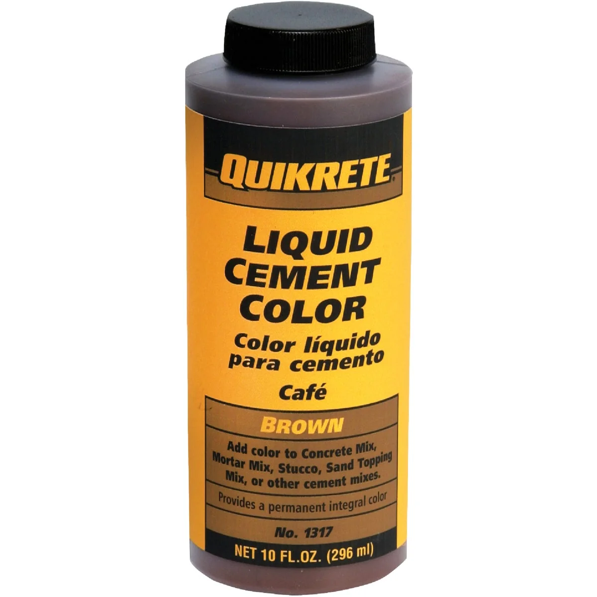 Lightweight Quikrete Brown 10 Oz Liquid Cement Color Premium