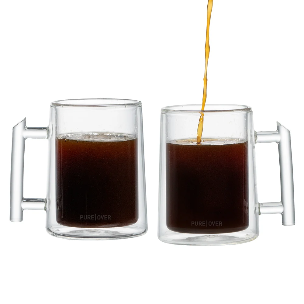Prestigious Pure Over Double-Walled Mug Set Set of 2 Casual