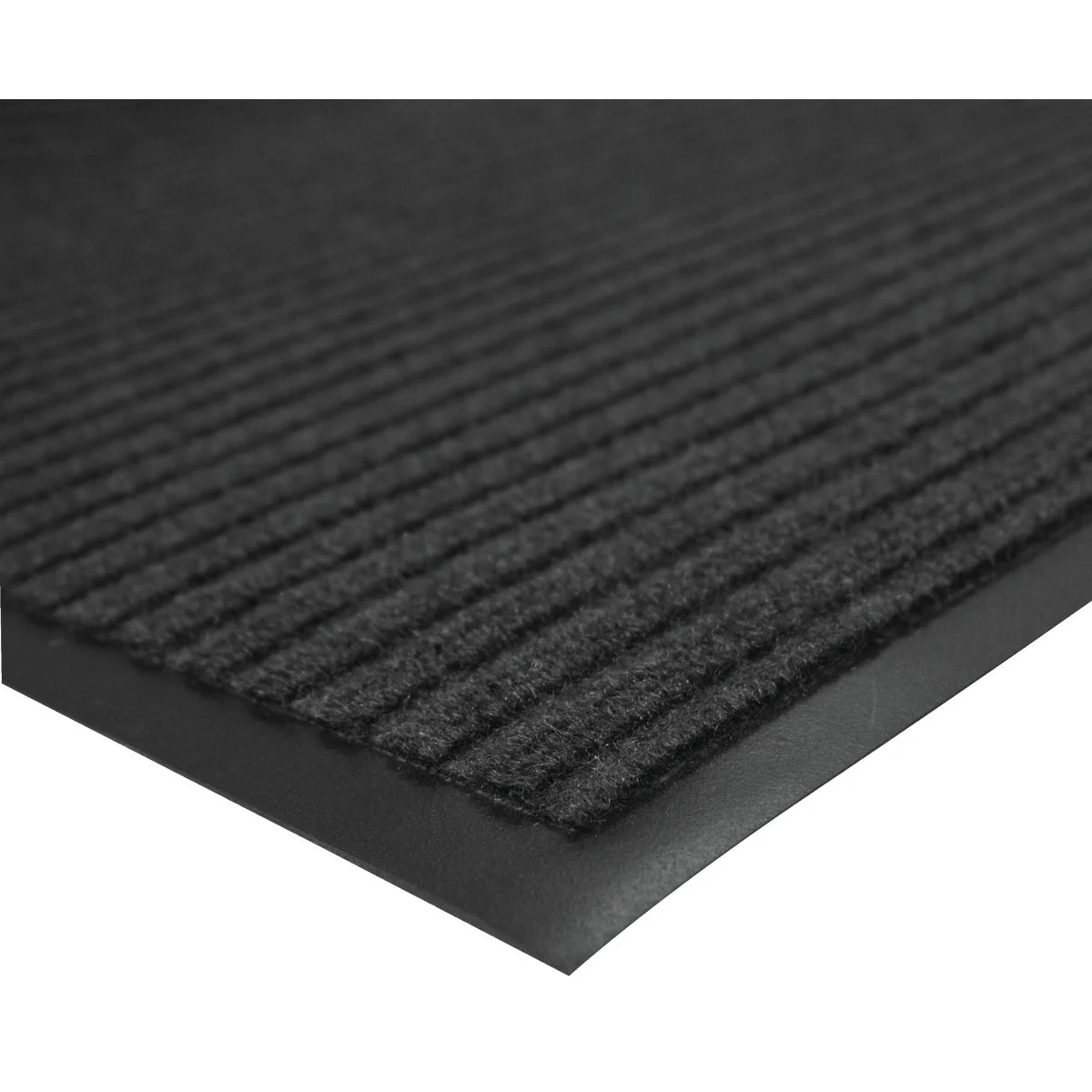 Pure Multy Home Platinum 3 Ft. x 45 Ft. Charcoal Carpet Runner Indoor Outdoor Effective