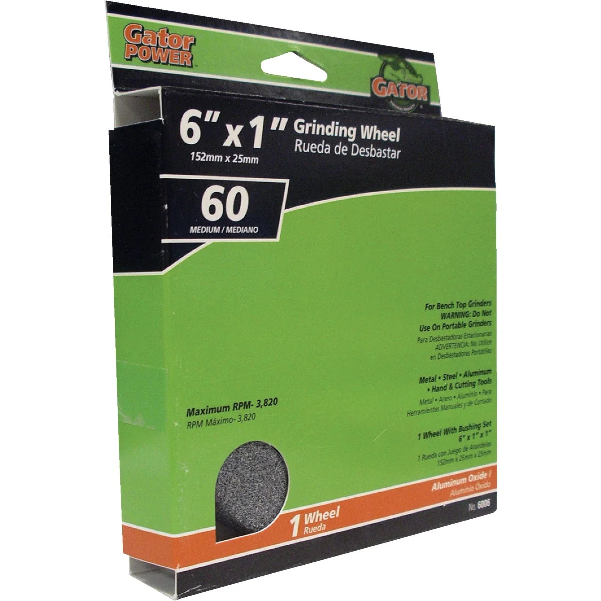 Eco-Friendly Gator Blade 6 In. 1 In. Adjustable - 1 3 4 5 8 1 2 Bench Grinding Wheel Smart