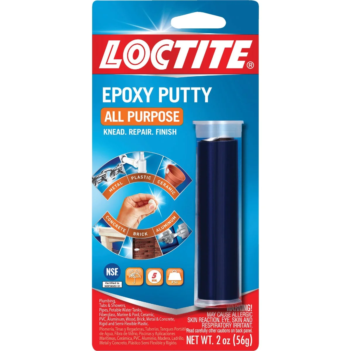 Unique Loctite 2 Oz. All Purpose Epoxy Putty Smart