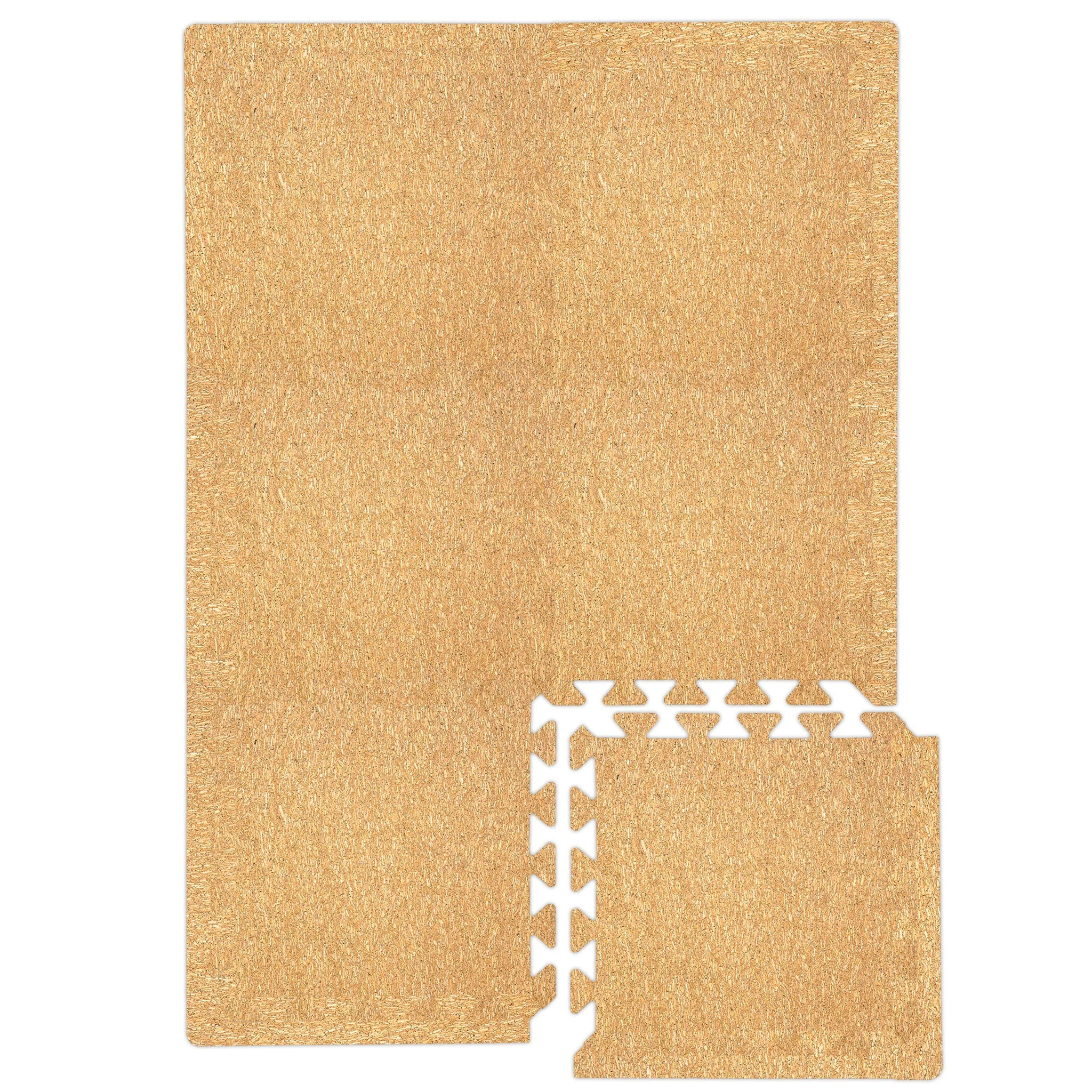 Premium Yoloha Yoga Cork Floor Mat Versatile