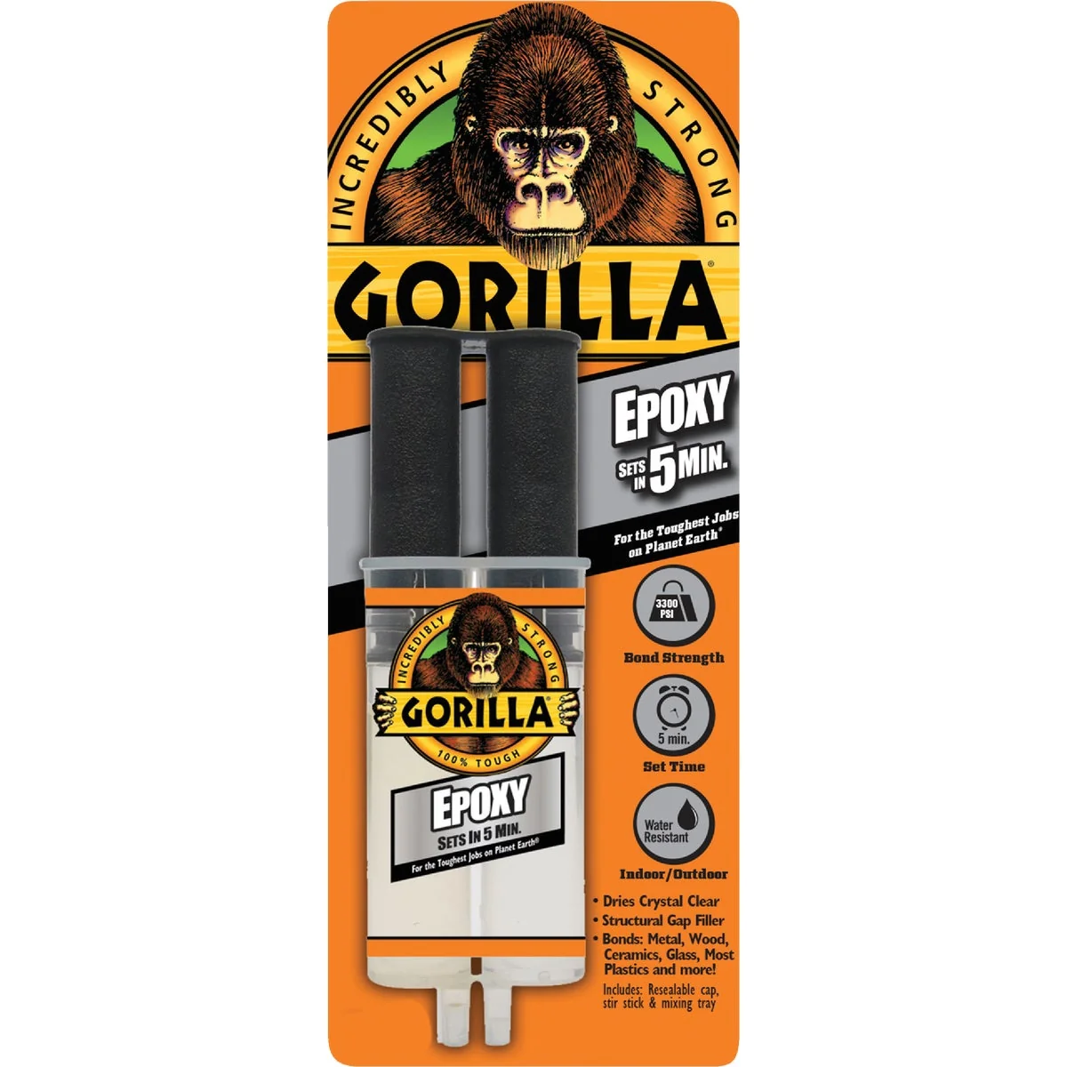 Consistent Gorilla 0.85 Oz. Epoxy Excellent