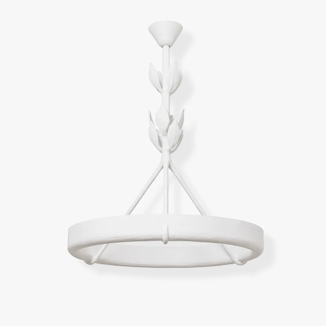 Casual Witte gipsen kroonluchter Traditional
