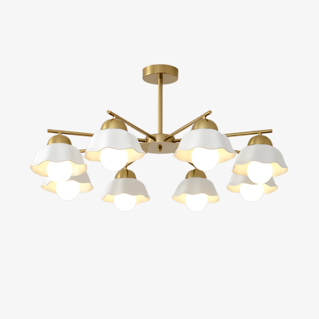 Certified Moderne bloemkroonluchter Expertly Made