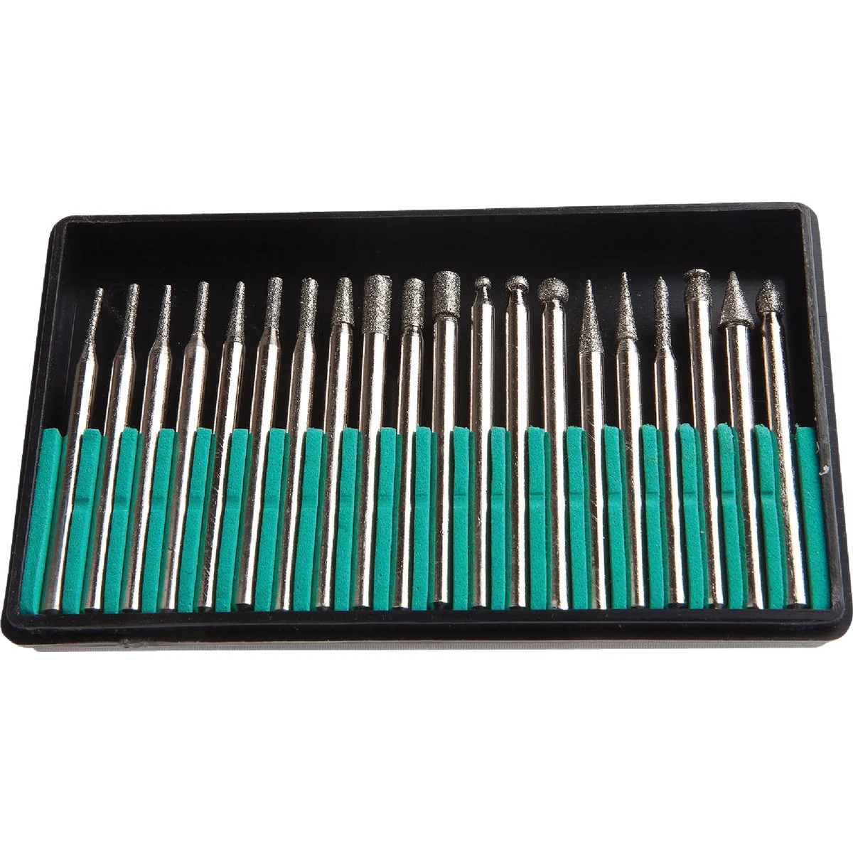 Breathable Forney 20-Piece Diamond Burr Point Set Unique