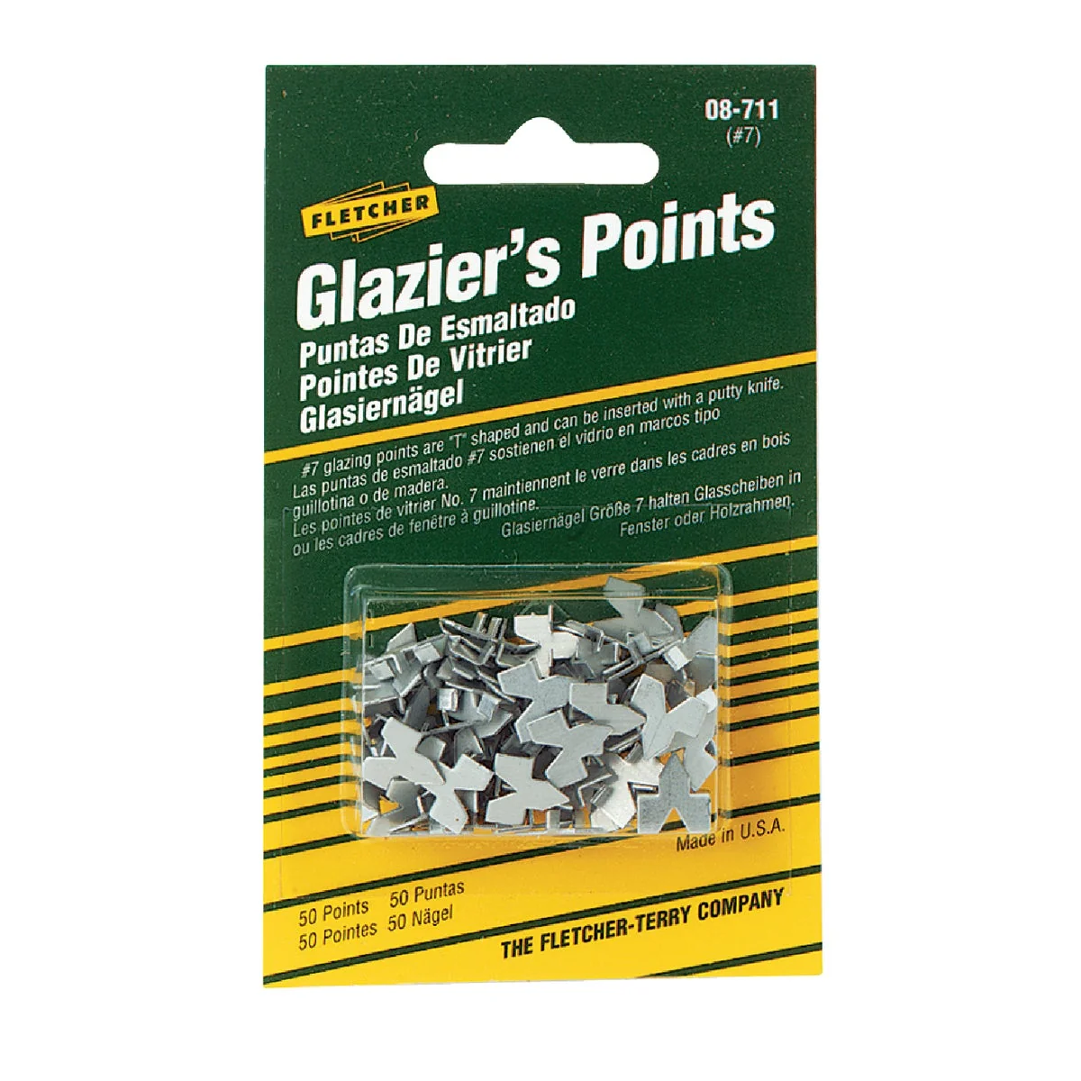Versatile Fletcher Terry Glazier Push Points High-Grade
