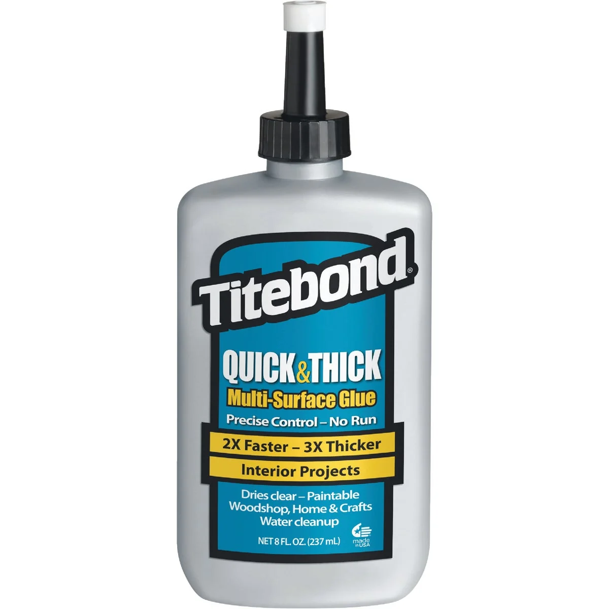 Detailed Titebond 8 Oz. Quick Thick Multi-Surface Wood Glue Soft