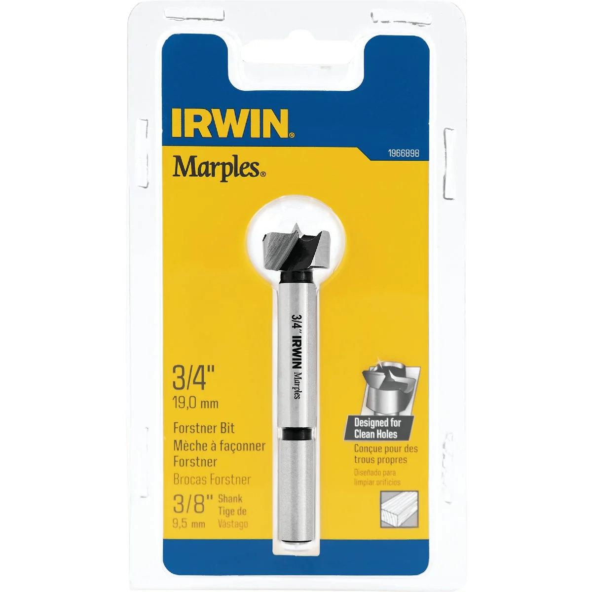 Smart Irwin Marples 3 4 In. x 3-1 2 In. Reduced Forstner Drill Bit Exceptional