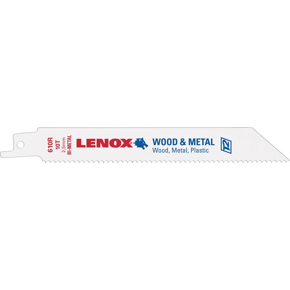 Proven Lenox 6 In. 10 TPI Wood Metal Reciprocating Saw Blade Pure