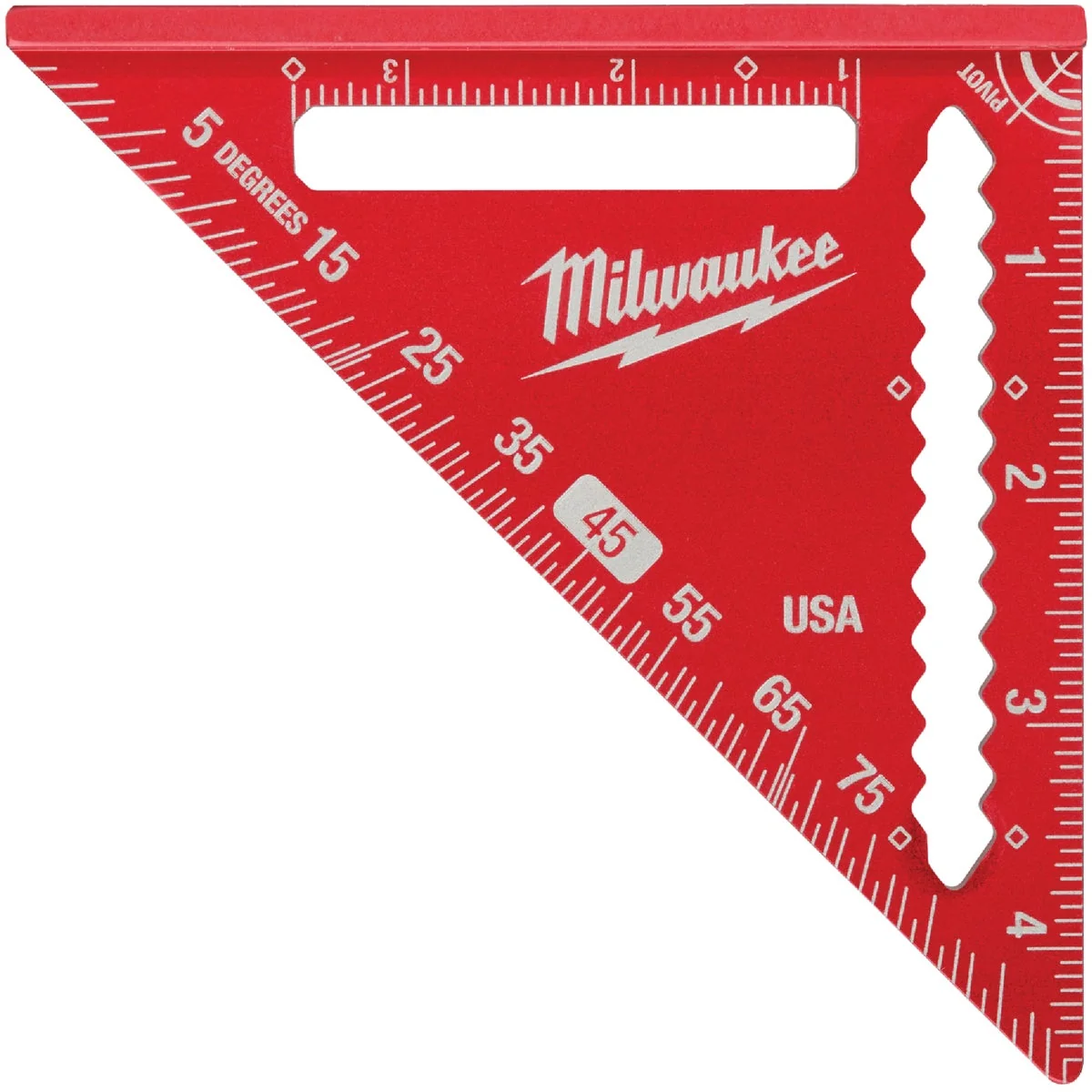 Next-Generation Milwaukee 4-1 2 In. Aluminum Trim Rafter Square Enhanced