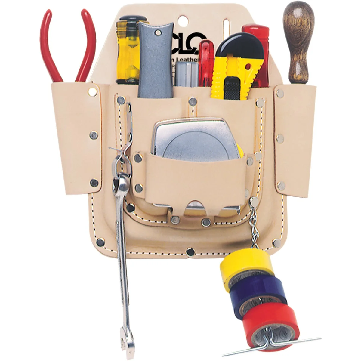 Smart CLC 6-Pocket Electrical and Maintenance Tool Pouch Organic