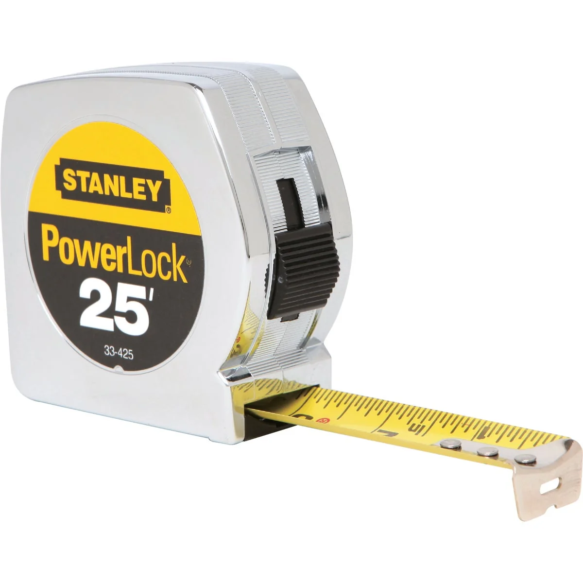 Official Stanley PowerLock 25 Ft. Tape Measure Natural