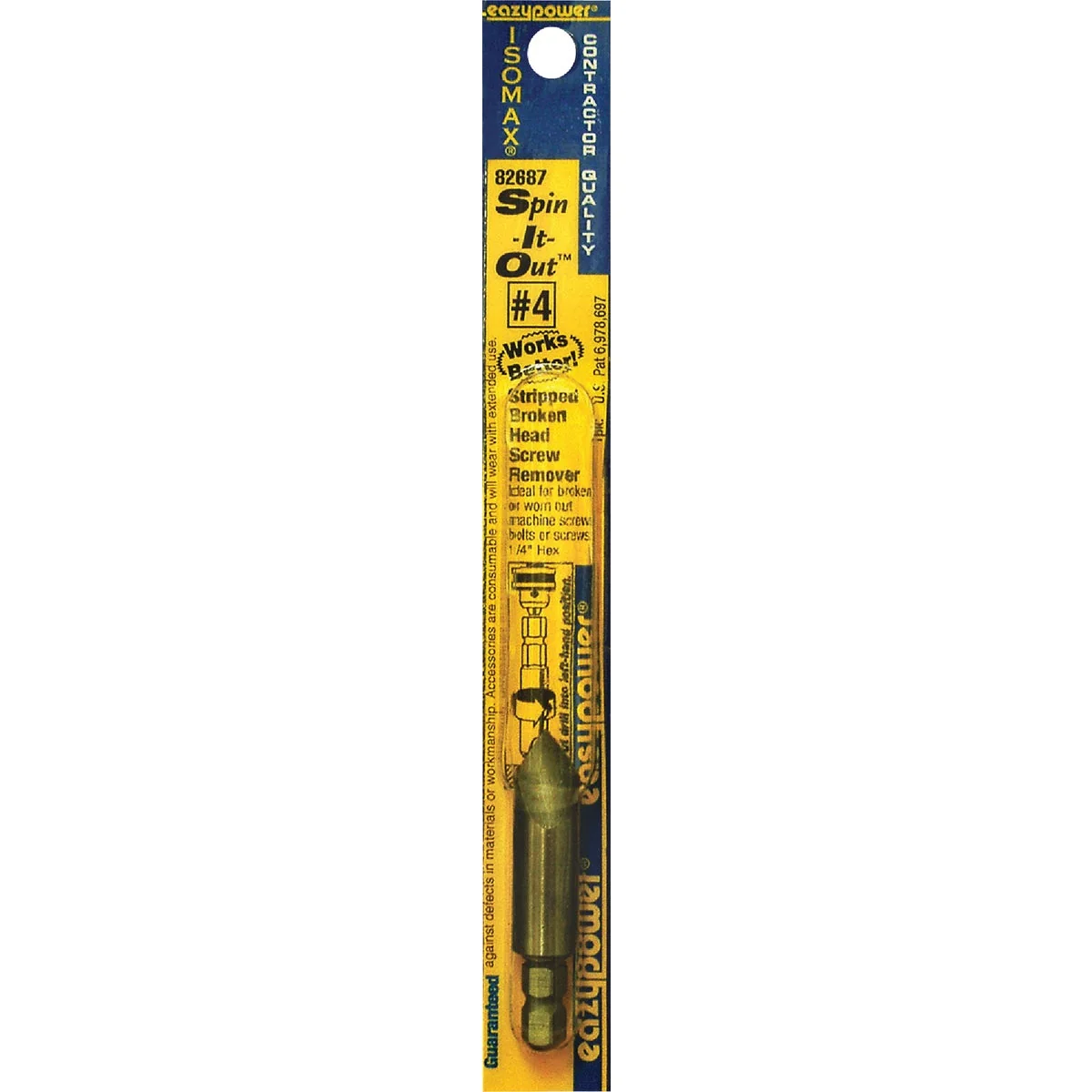 High-Performance Eazypower Spin-it-Out 4 Screw Extractor Flexible