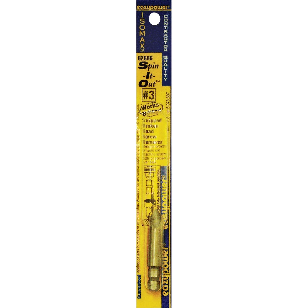Exclusive Eazypower Spin-it-Out 3 Screw Extractor Flexible