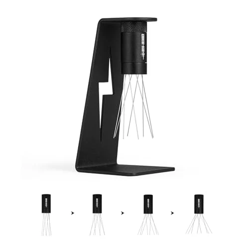 Efficient WDT Tool Espresso Distribution Tool with Magnetic Stand Breathable
