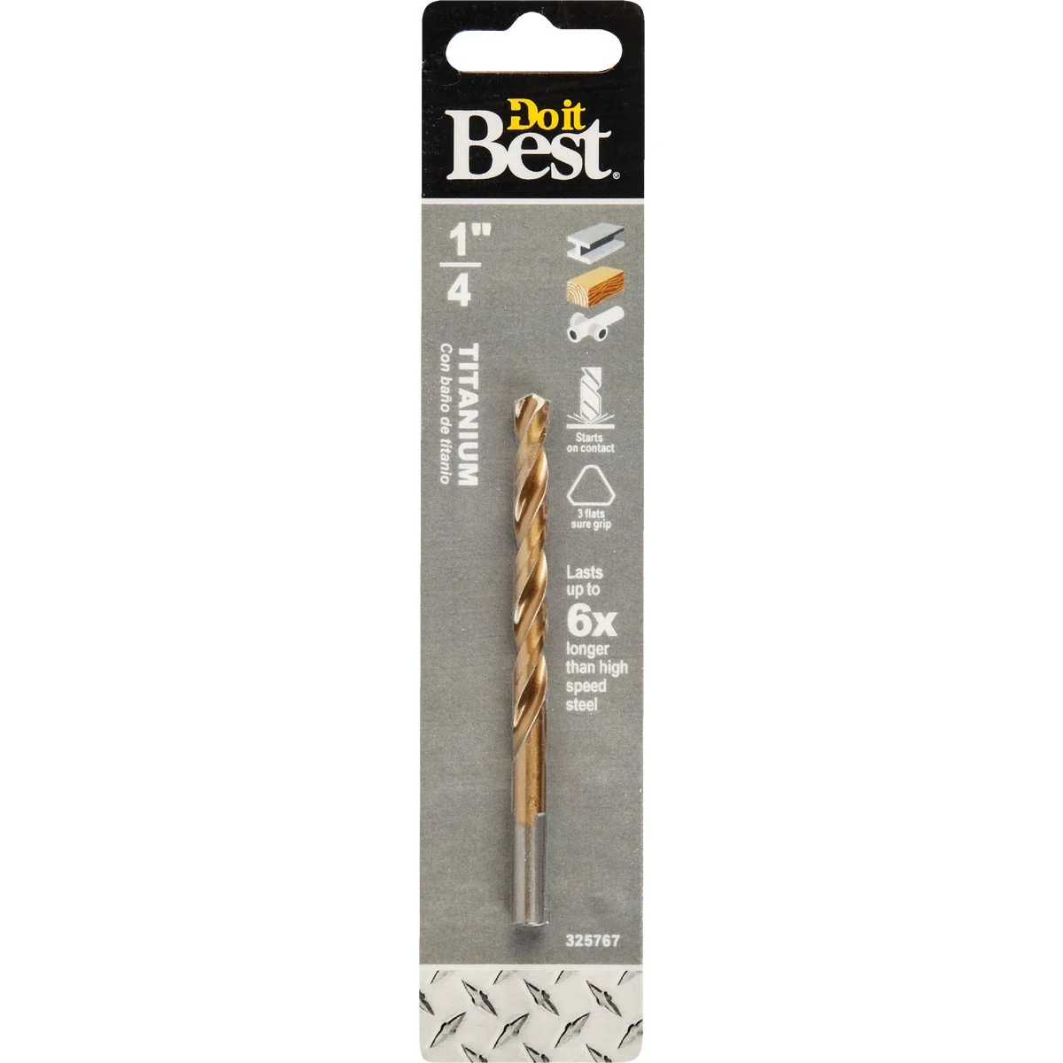 Minimalist Do it 1 4 In. Titanium Drill Bit Premium