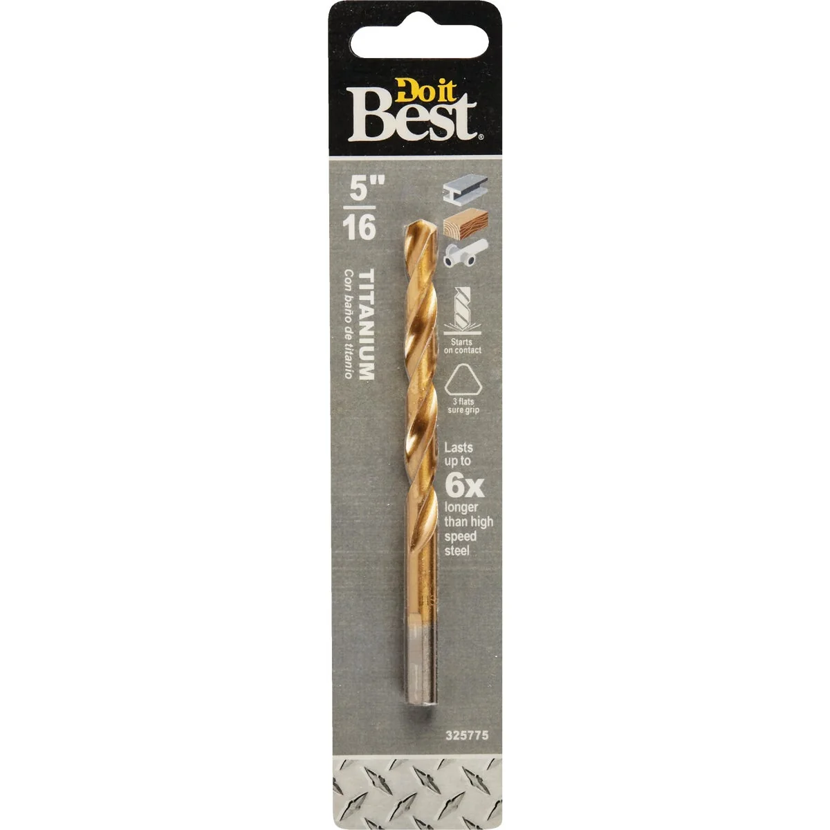 Original Design Do it 5 16 In. Titanium Drill Bit Functional