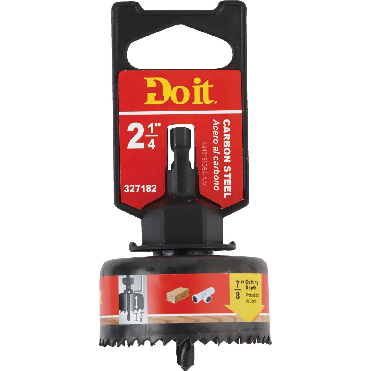 Refined Do it 2-1 4 In. Carbon Steel Hole Saw with Mandrel Fine Crafted