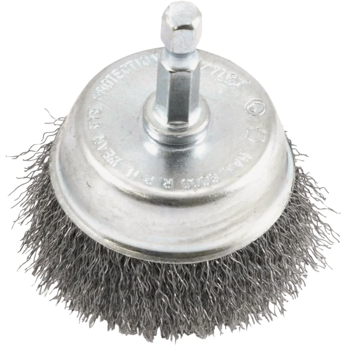 Flexible Forney 2 In. 1 4 In. Hex Fine Drill-Mounted Wire Brush Long-Lasting
