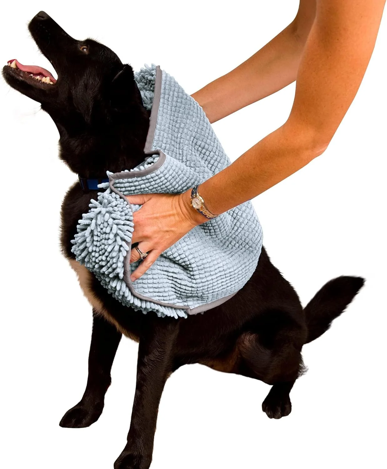 Outstanding Chenille Dog Drying Towel — Super-Absorbent Shammy for Bath Wet Paws User-Friendly