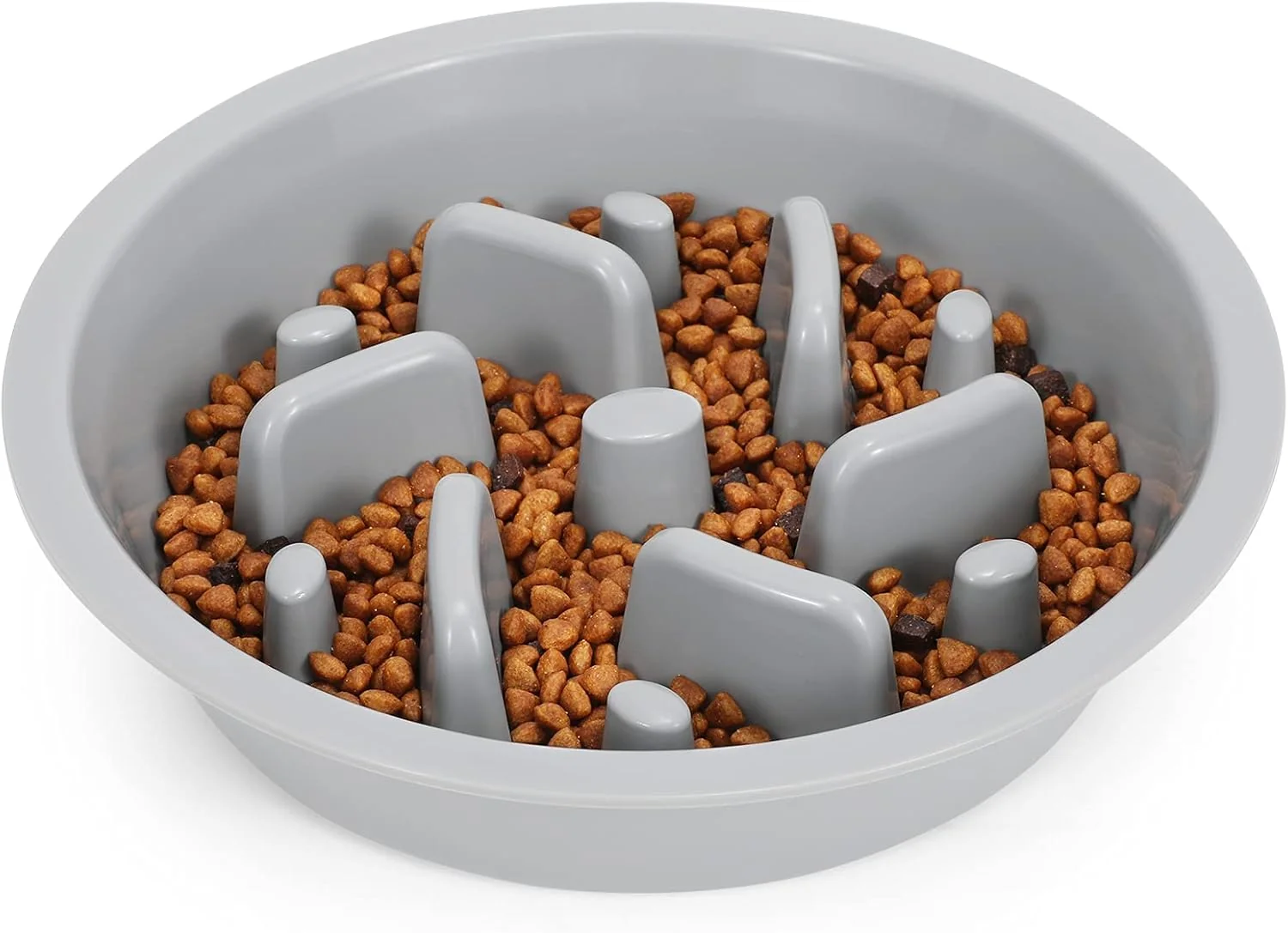 Luxury Slow Feeder Puzzle Bowl — Foraging Mealtime Enrichment for Dogs Efficient