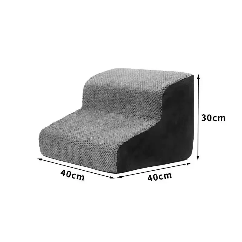 Genuine Foam Dog Ramp — Non-Slip Washable Incline for Beds Couches Cars Organic