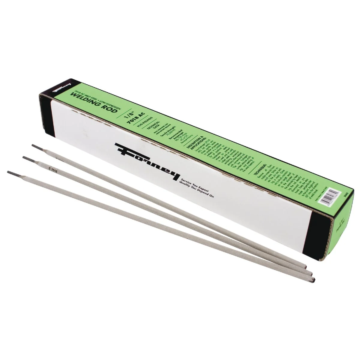 Dependable Forney E7018 AC Low Hydrogen Electrode 1 8 In. 5 Lb. Comfortable