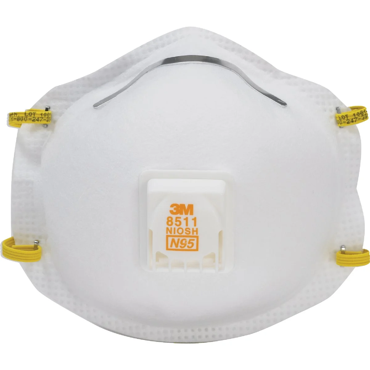 Trusted 3M N95 Sanding and Fiberglass Valved Respirator Green