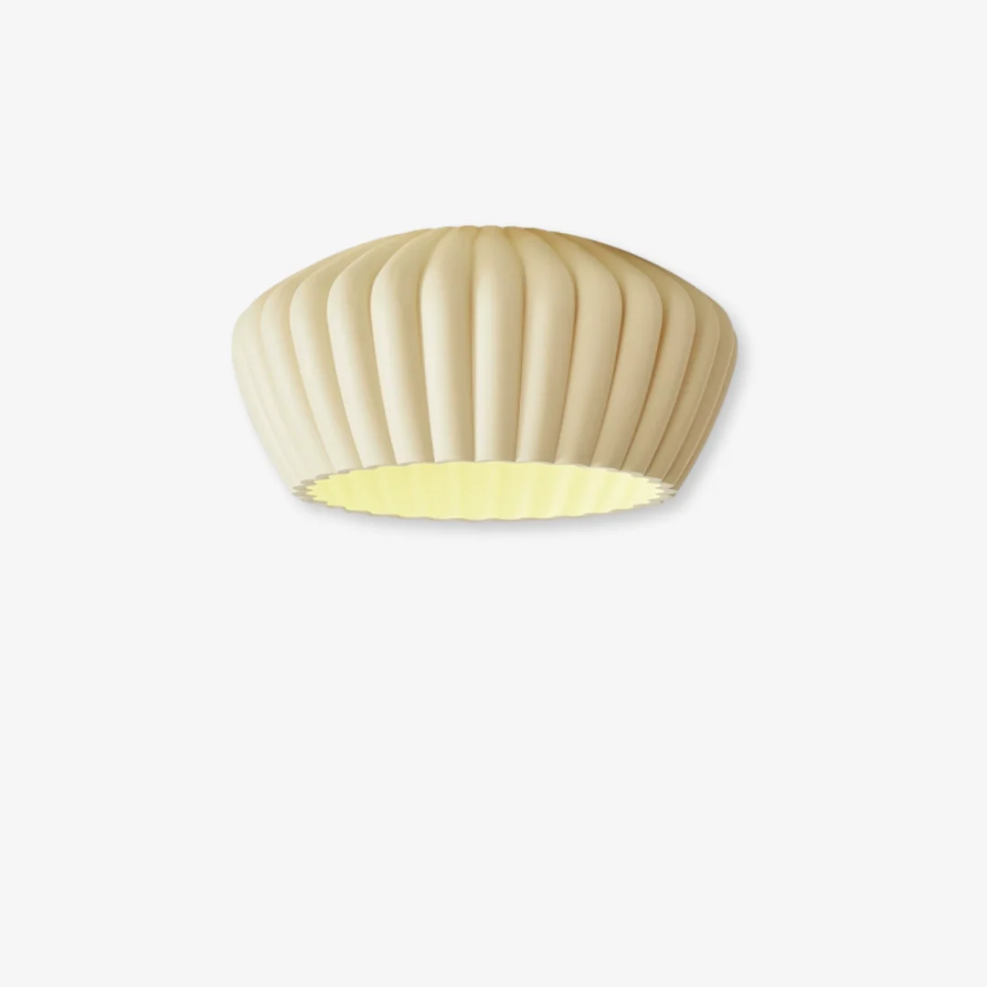 Comfortable Bisha Crème Plafondlamp Organic