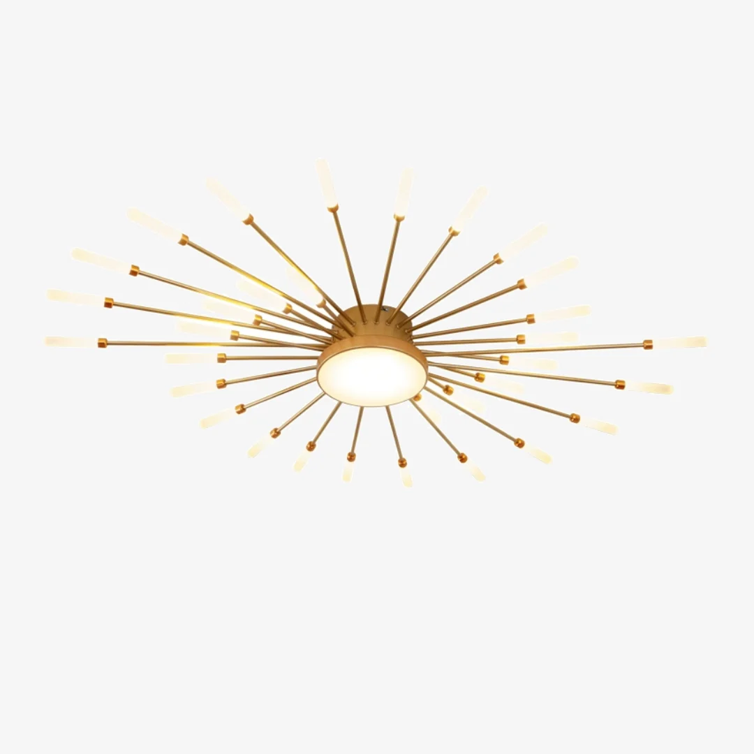 Detailed Creatieve vuurwerk plafondlamp Modern