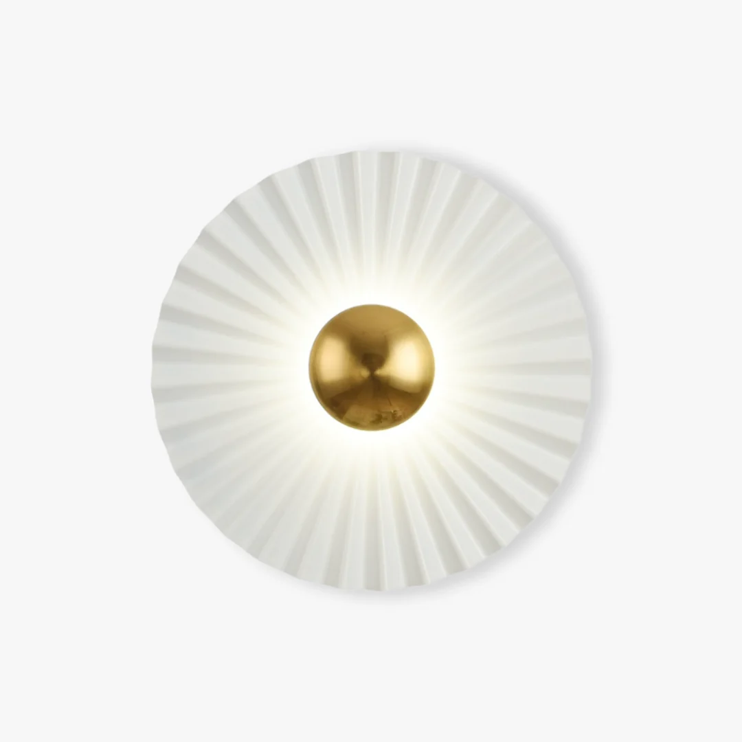 Efficient Zonnebloem LED Wandlamp Breathable