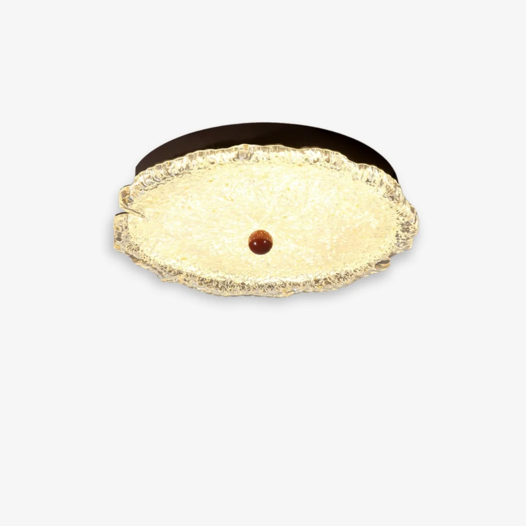 Reusable Gouden blad Lotus plafondlamp Effective