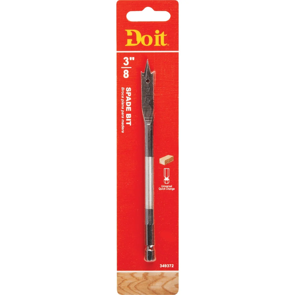 Convenient Do it 3 8 In. x 6-1 4 In. Spade Bit Effective