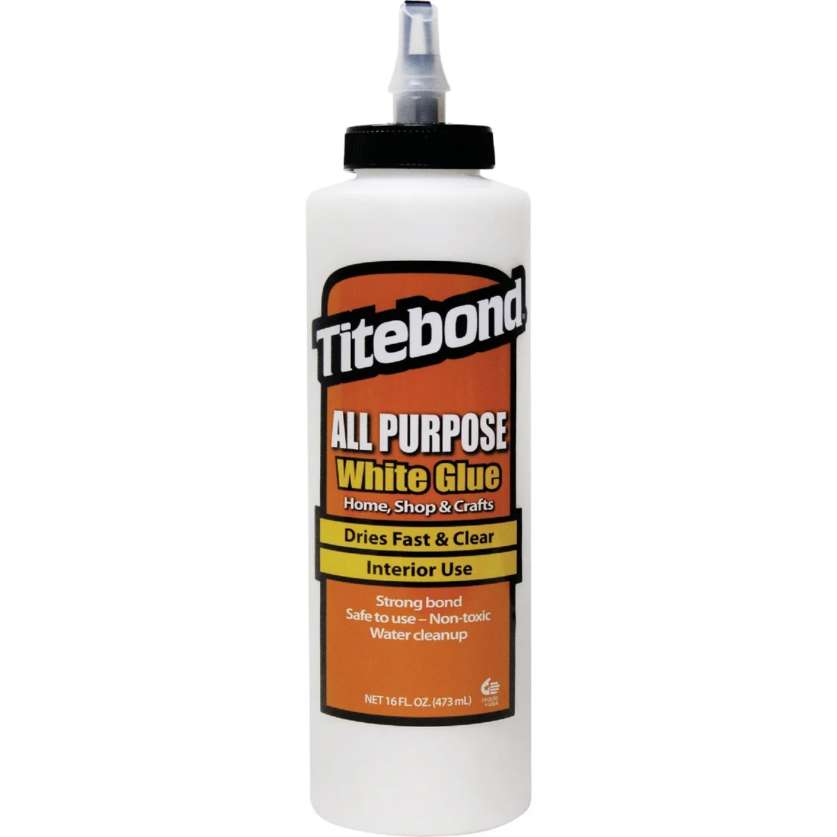 Traditional Titebond 16 Oz. White All-Purpose Glue Eco-Friendly