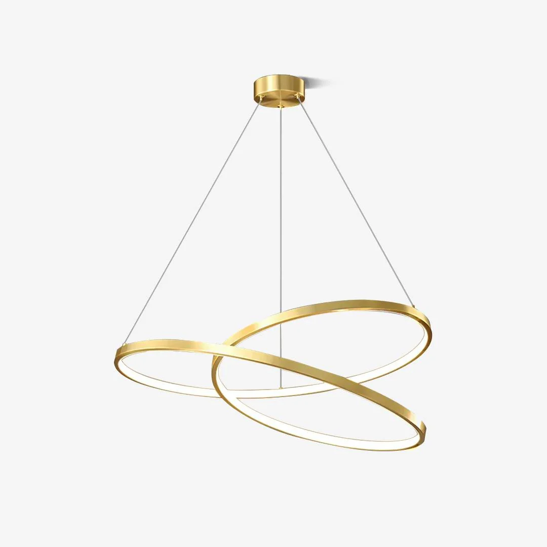 Stylish Kroonluchter met gebogen lijn Sophisticated