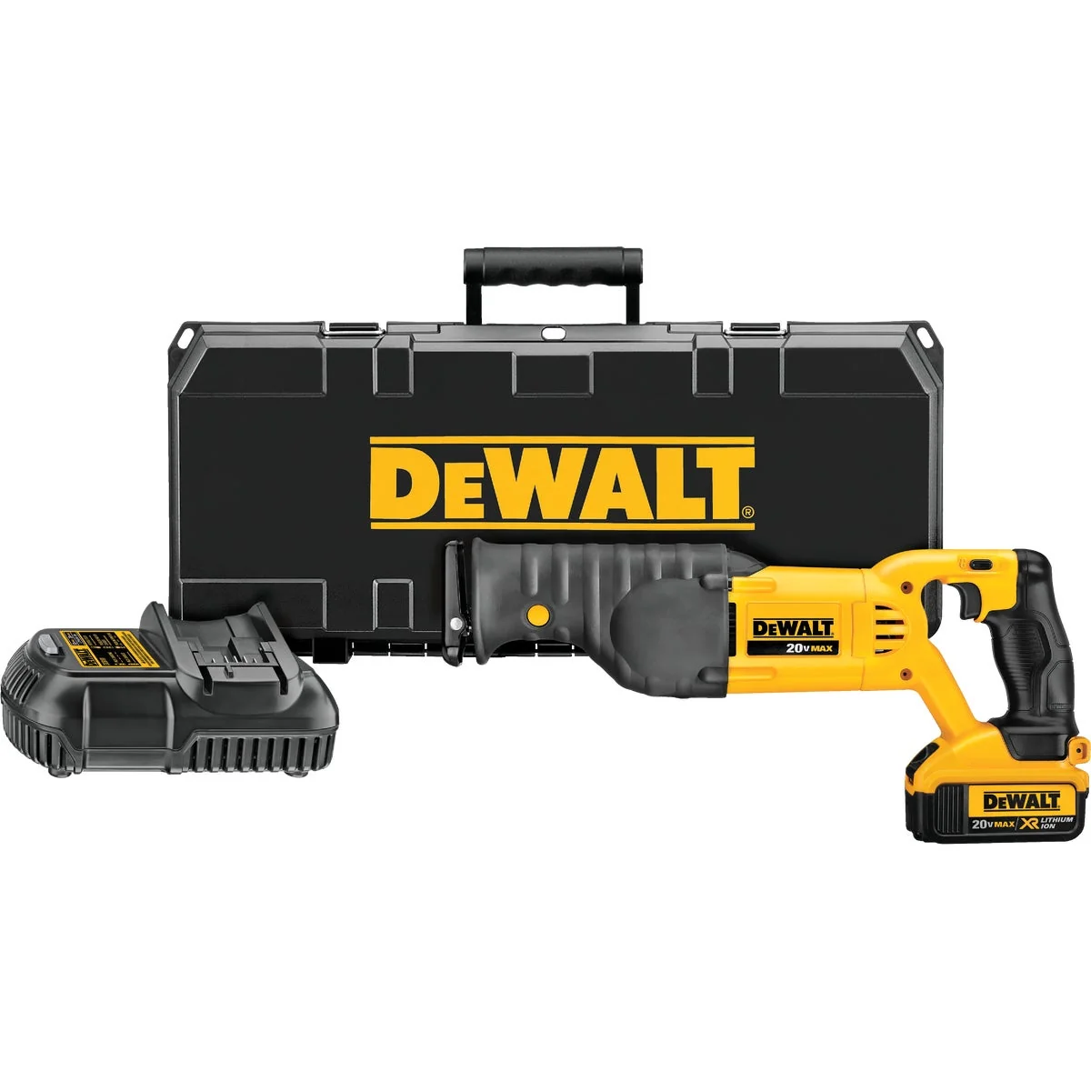 Genuine DeWalt 20 Volt MAX Lithium-Ion Cordless Reciprocating Saw Kit Efficient