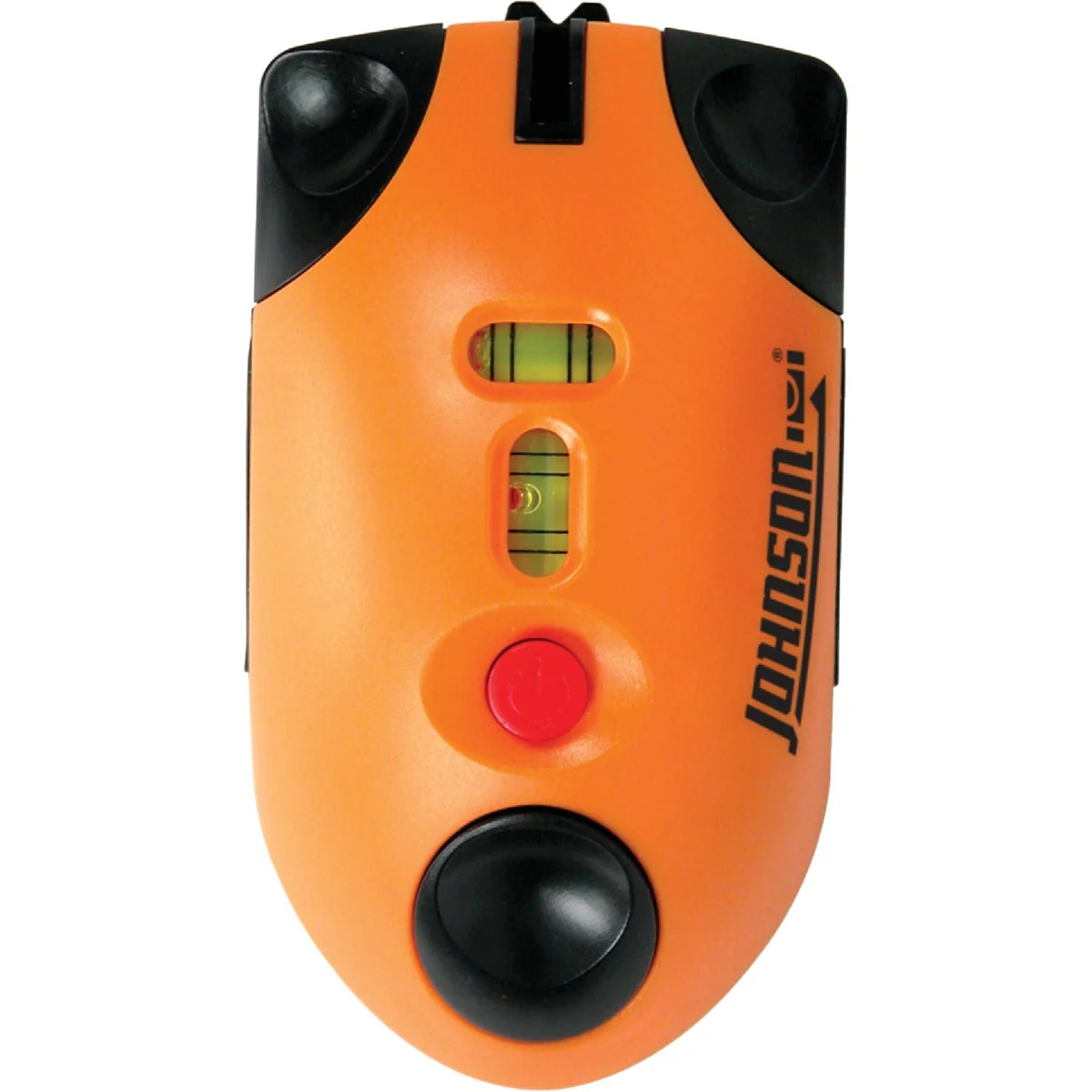 Long-Lasting Johnson Level LaserMouse 30 Ft. Manual-Leveling Line Laser Level Easy-to-Use