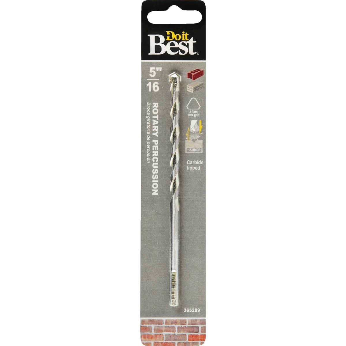 Professional Do it 5 16 In. x 6 In. Rotary Percussion Masonry Drill Bit Smart