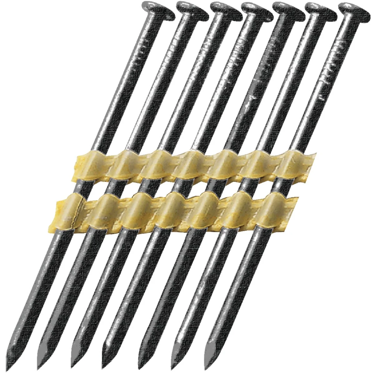 Enhanced Grip-Rite 21 Degree Plastic Strip Bright Full Round Head Framing Stick Nail 3 In. x .131 In. 2000 Ct. World-Class