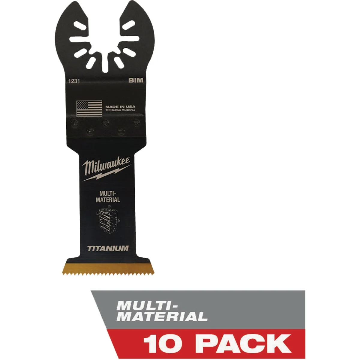 Smart Milwaukee OPEN-LOK 1-3 8 In. Titanium Enhanced Bi-Metal Multi-Material Oscillating Blade 10-Pack Innovative