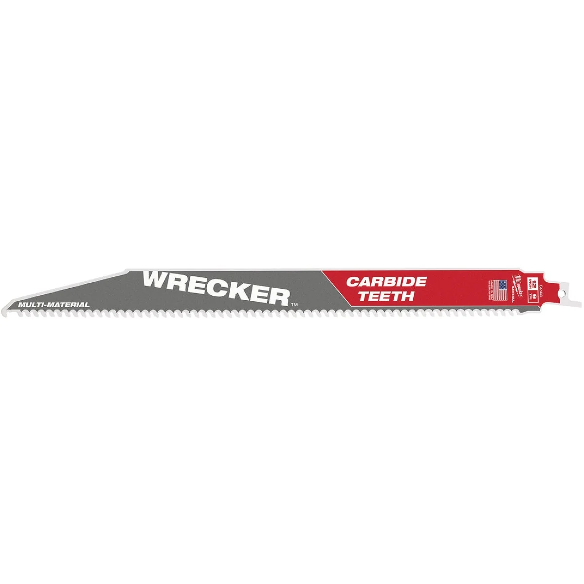 Functional Milwaukee The Wrecker Sawzall 12 In. 6 TPI Multi-Material Reciprocating Saw Blade Prestigious