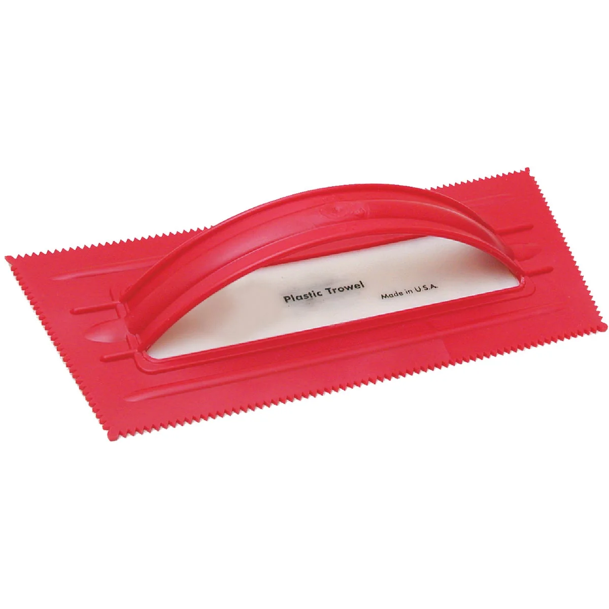 Casual QLT 3 8 In. x 5 16 In. Disposable V-Notched Trowel Enhanced